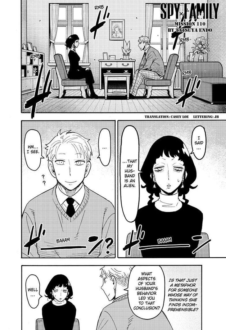 Spy x Family, Chapter 110 image 01